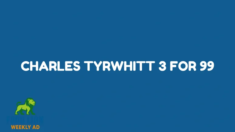 Charles Tyrwhitt 3 for 99
