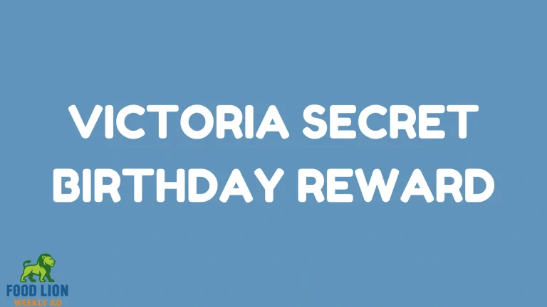 Victoria Secret Birthday Reward