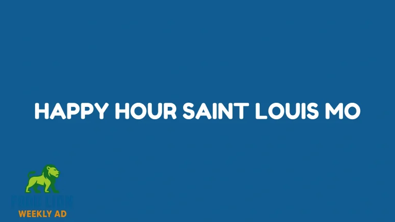 Happy Hour Saint Louis MO